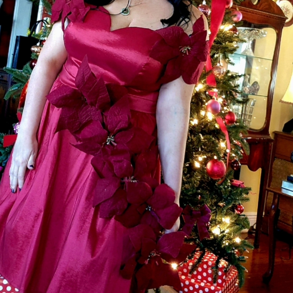 Gorgeous Red Off the Shoulder Party Dress